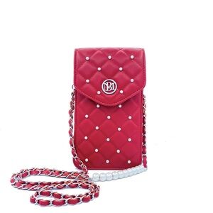 Badgley Mischka Quilted Crossbody Bag